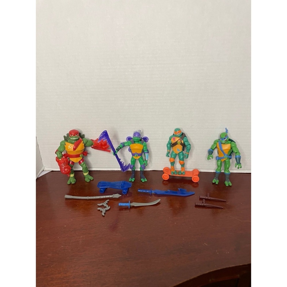 Rise of the teenage mutant ninja turtles TMNT 2018 action figures 10" Viacom